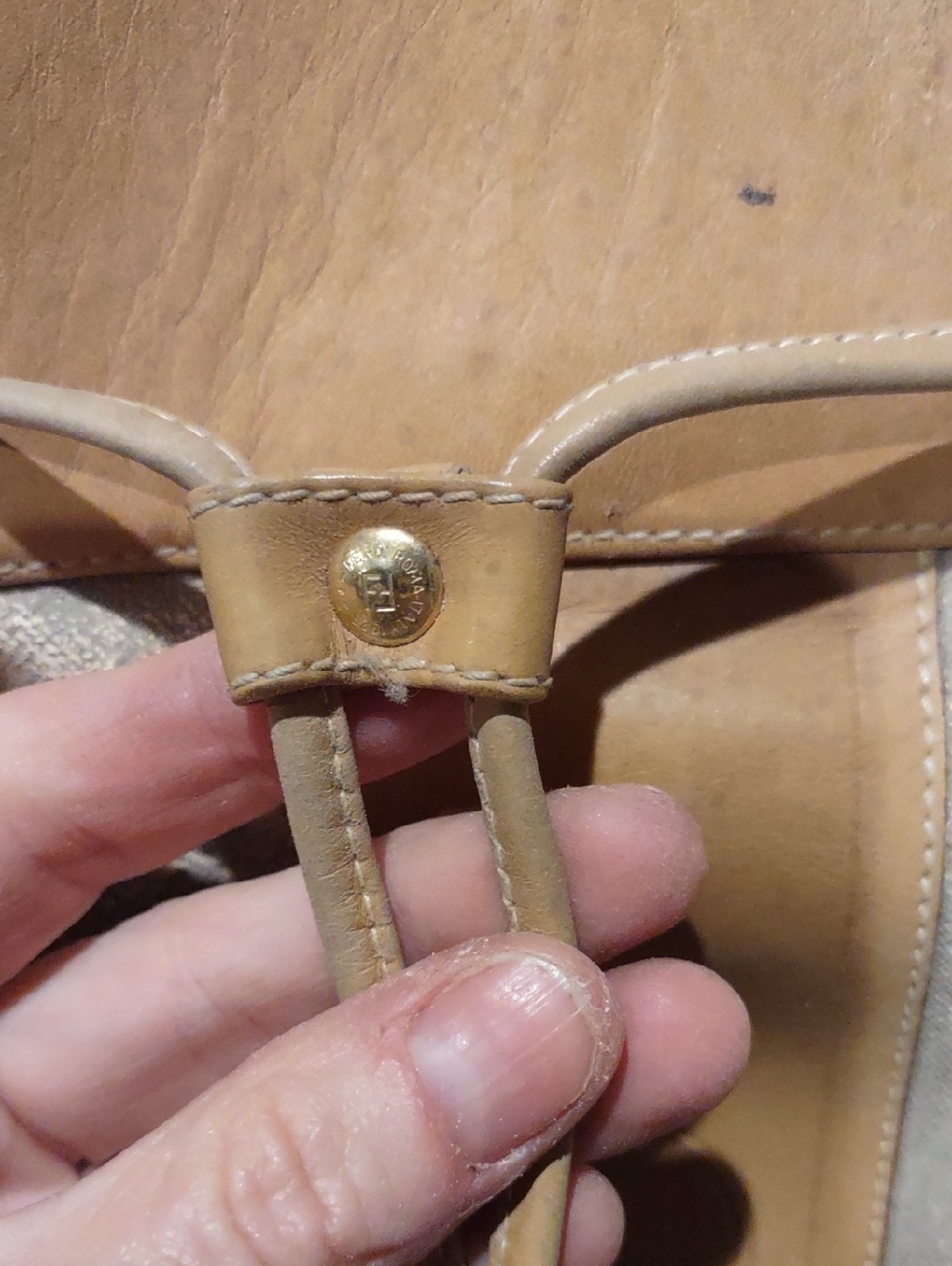 Fendi Authentic Bucket Shoulder Bag Purse, Read Description - Picture 15 of 16